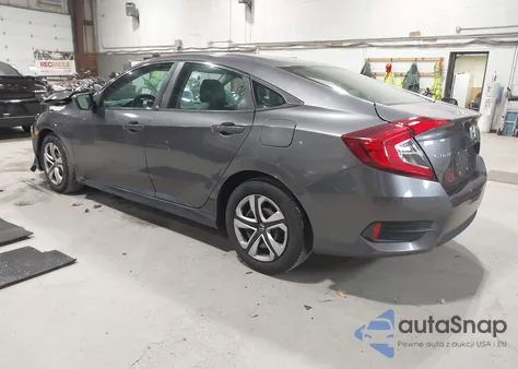 2017 Honda Civic Lx from USA, damaged, VIN 19XFC2F50HE211489